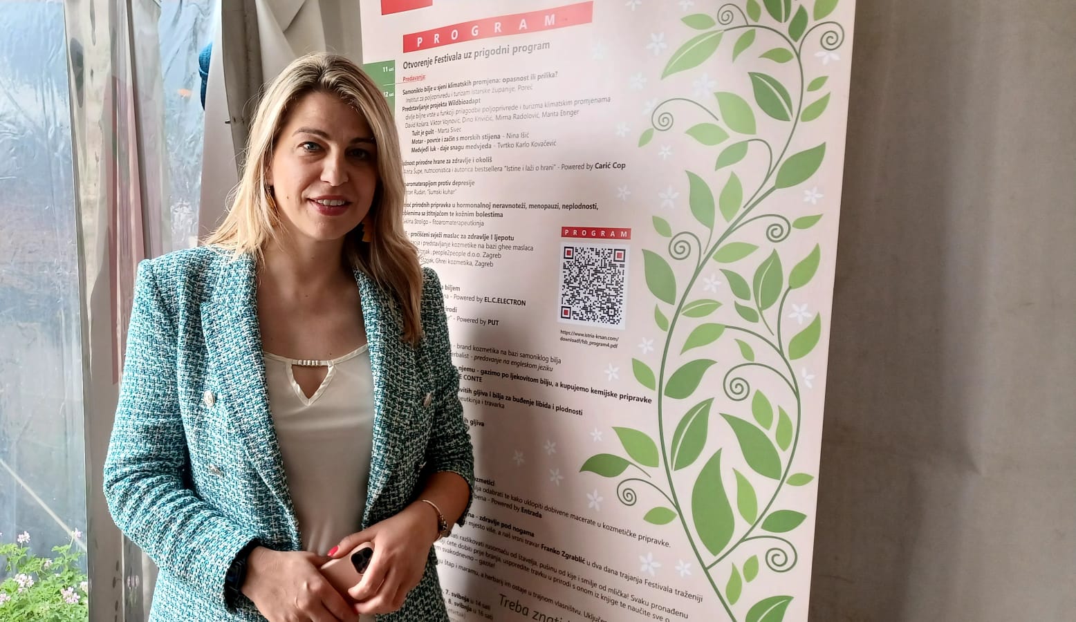 Ariana Brnetić:`Nakon dvije godine pauze dočekali smo ponovo naše posjetitelje Festivala samoniklog bilja`